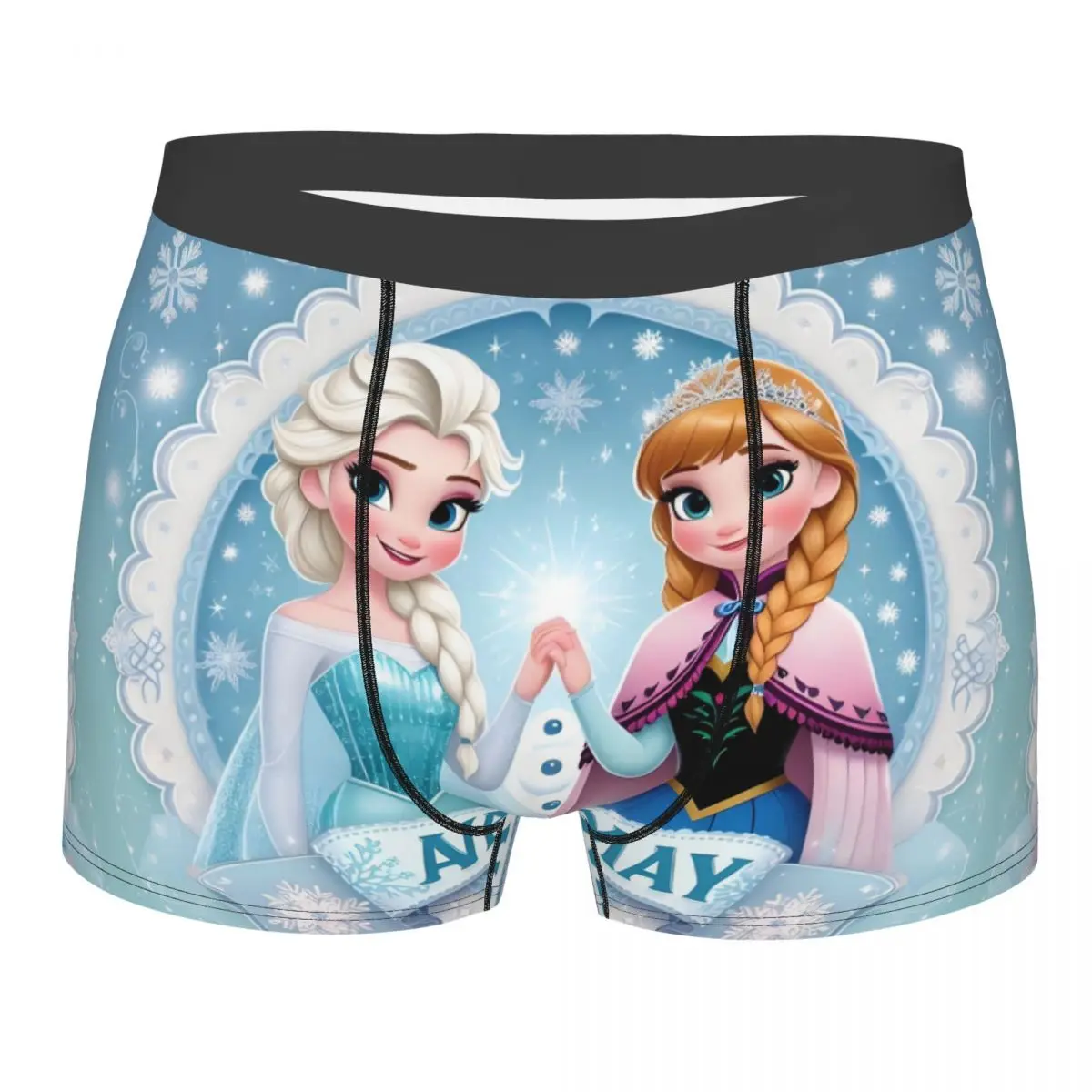 Custom Male Fashion Classical Frozen Anime Underwear Adorable Elsa&Anna Boxer Briefs Breathable Shorts Panties Underpants
Custom Male Fashion Classical Frozen Anime Underwear Adorable Elsa&Anna Boxer Briefs Breathable Shorts Panties Underpants