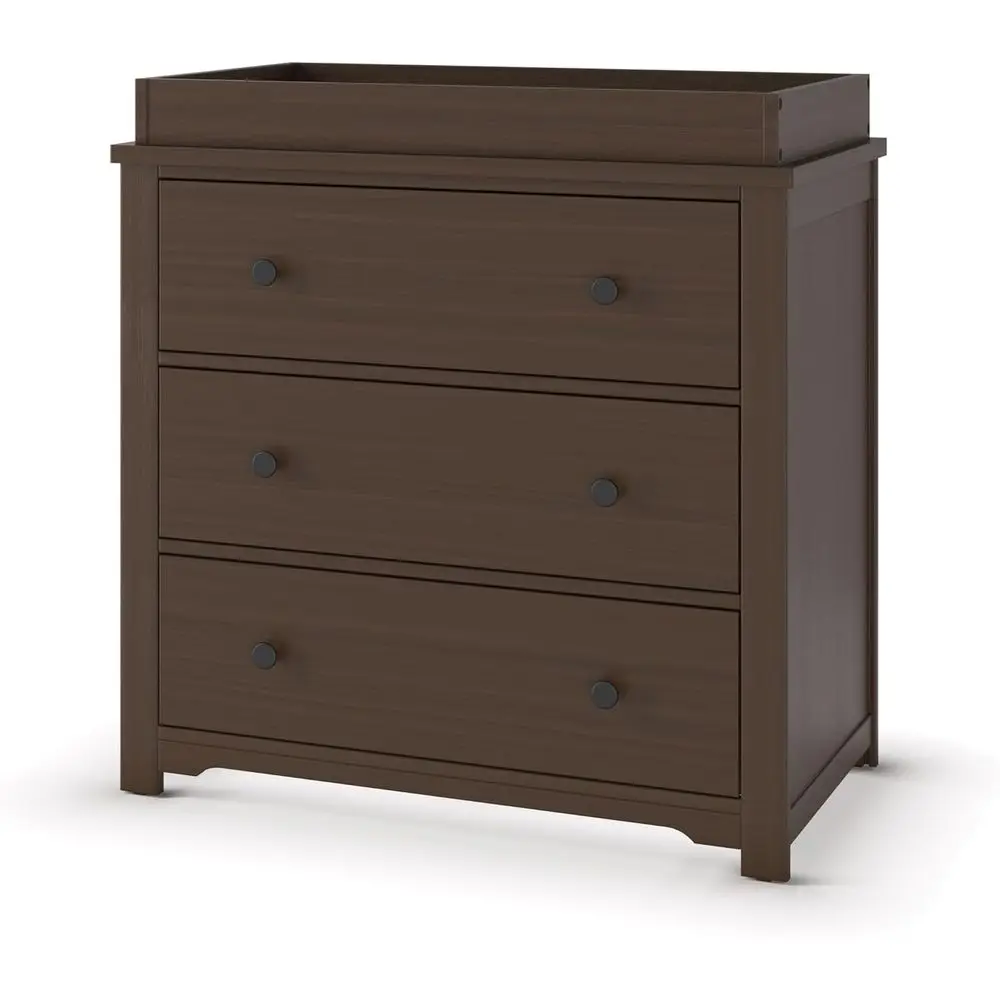 38 Wide Nursery Dresser with Change Table Top, Drawers, and Changing Station, Soft Glides, Baby-Safe Design, Brushed Nickel Fini
38 Wide Nursery Dresser with Change Table Top, Drawers, and Changing Station, Soft Glides, Baby-Safe Design, Brushed Nickel Fini