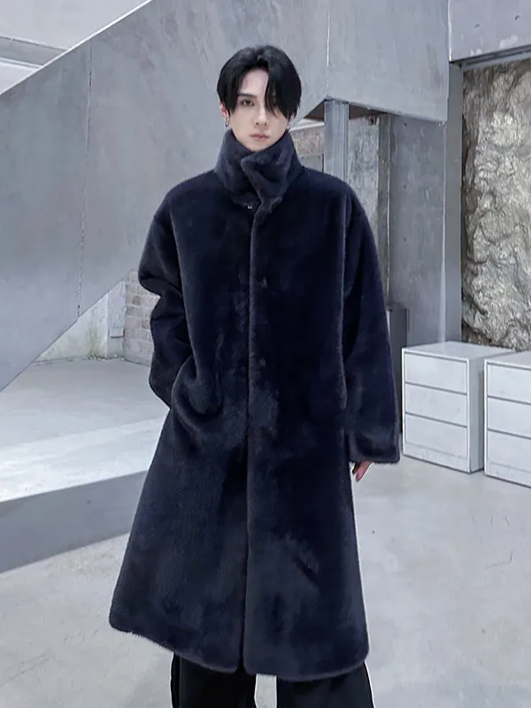 Мужское утепленное длинное пальто класса люкс с отделкой из меха норки, свободного кроя, повседневное, теплое, из полиэстеровой ткани, с пуговицами, Cleanfit
Мужское утепленное длинное пальто класса люкс с отделкой из меха норки, свободного кроя, повседневное, теплое, из полиэстеровой ткани, с пуговицами, Cleanfit