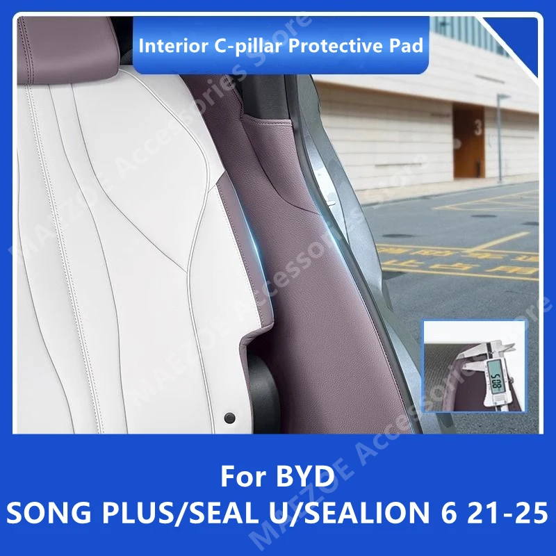 For BYD SONG PLUS/SEAL U/SEALION 6 21-25 Interior C-pillar Protective Pad,Car Interior Decoration Modification Accessories Ref
For BYD SONG PLUS/SEAL U/SEALION 6 21-25 Interior C-pillar Protective Pad,Car Interior Decoration Modification Accessories Ref