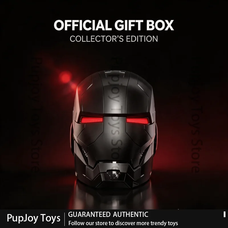 1/1 Iron Man Mk5 New Mk50 Helmet Wearable And Transformable Voice-Activated Electric Opening Closing Birthday Christmas Gift
1/1 Iron Man Mk5 New Mk50 Helmet Wearable And Transformable Voice-Activated Electric Opening Closing Birthday Christmas Gift
