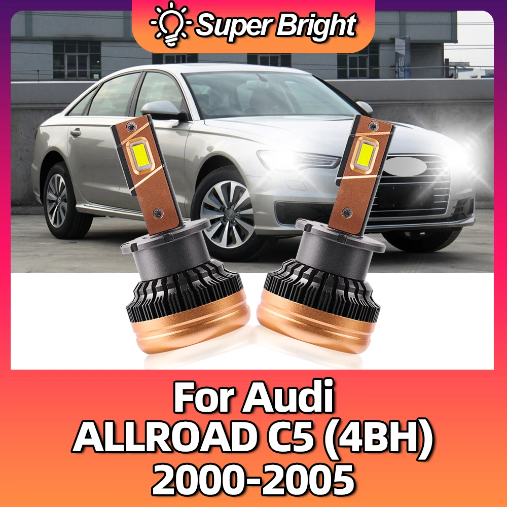 90W 28000LM D2S LED Headlights Bulbs 1:1 HID Bulb Car Light Auto 6000K For Audi ALLROAD C5 (4BH) 2000 2001 2002 2003 2004 2005
90W 28000LM D2S LED Headlights Bulbs 1:1 HID Bulb Car Light Auto 6000K For Audi ALLROAD C5 (4BH) 2000 2001 2002 2003 2004 2005