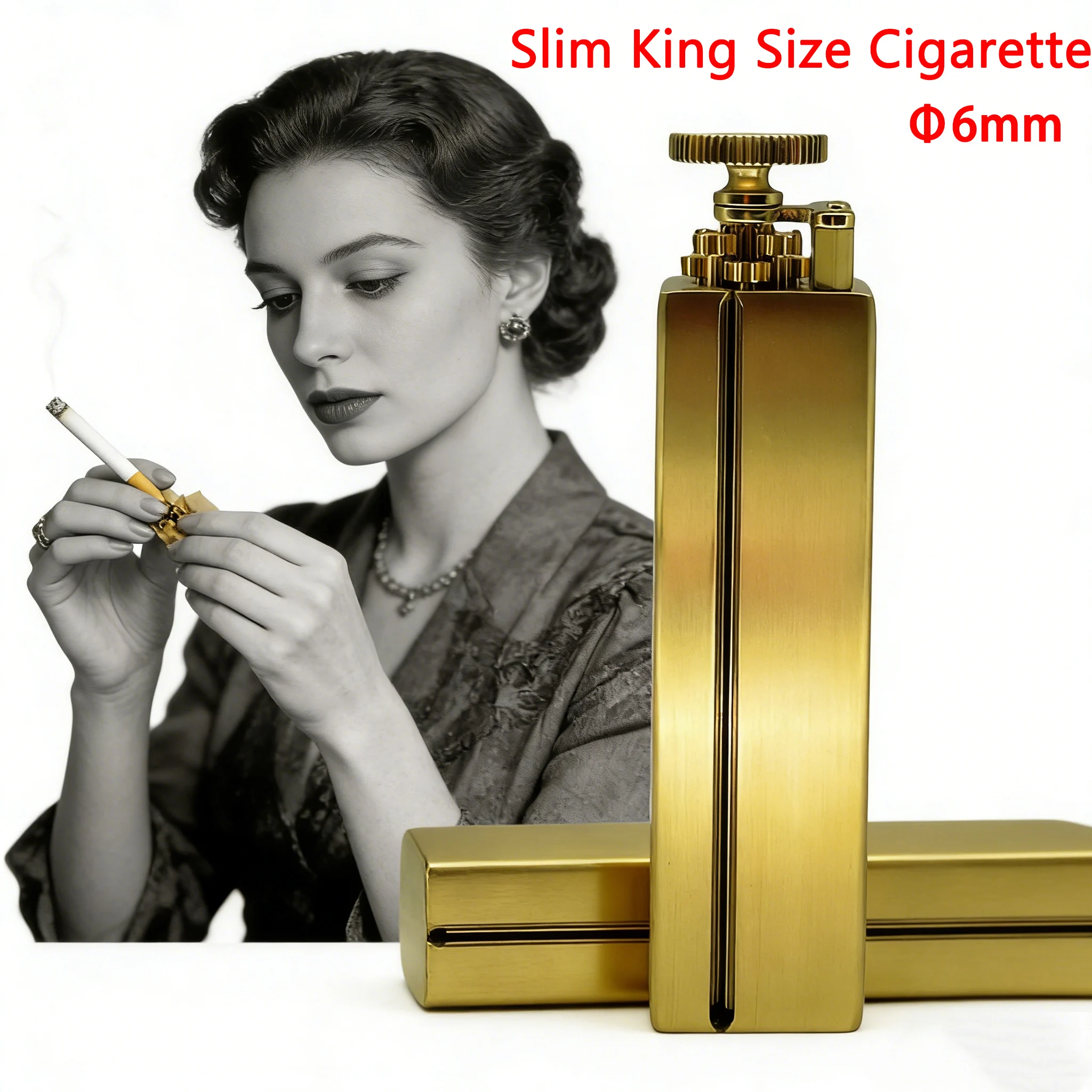 6mm Brass Cigarette Roller – Manual Square Tobacco Rolling Machine, 70mm Portable DIY Pipe Maker
6mm Brass Cigarette Roller – Manual Square Tobacco Rolling Machine, 70mm Portable DIY Pipe Maker