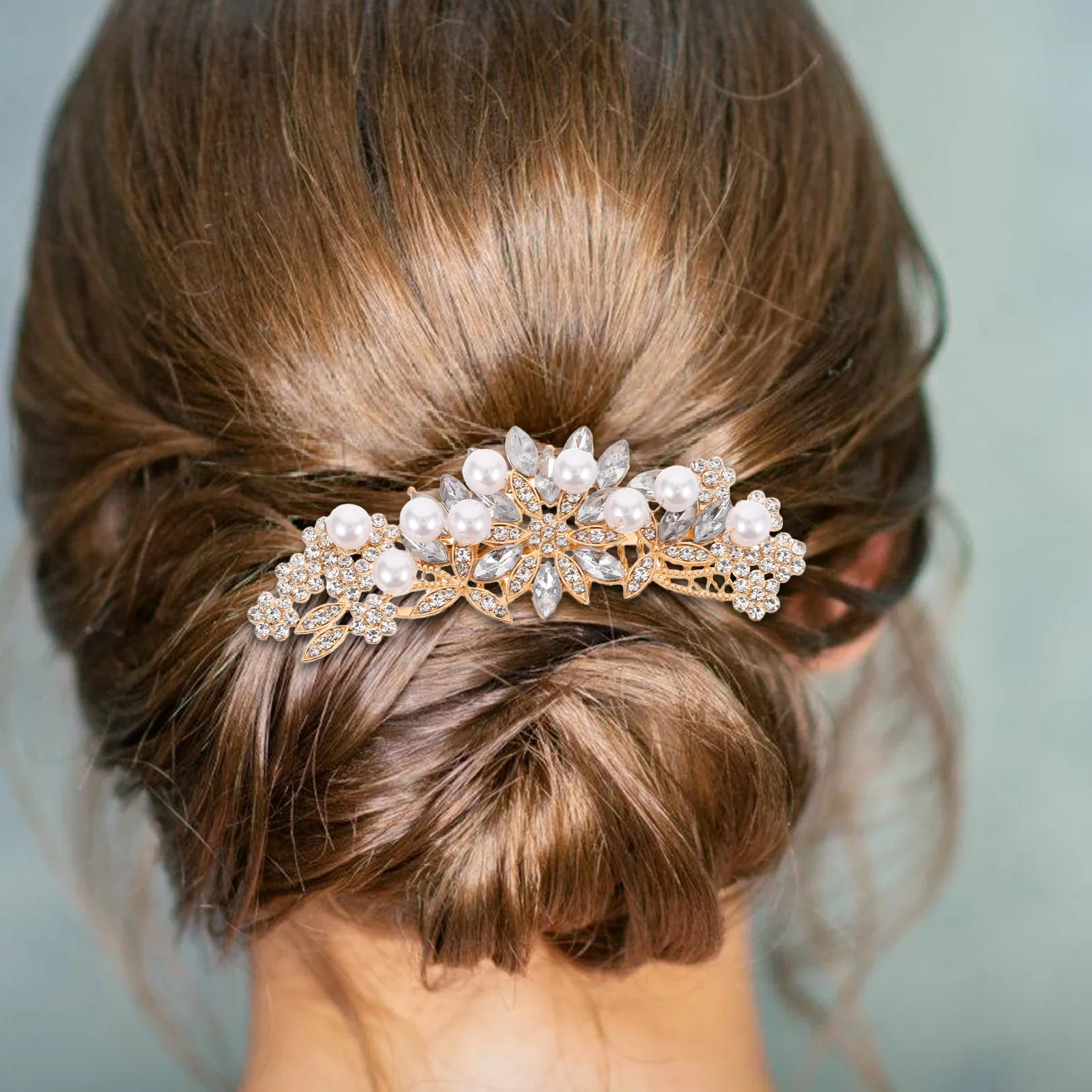 2Pcs Wedding Hair Combs Bridal Hair Comb Set Elegant Handmade Rhinestone Bride Wedding Headdress for Women Updo Styling
2Pcs Wedding Hair Combs Bridal Hair Comb Set Elegant Handmade Rhinestone Bride Wedding Headdress for Women Updo Styling