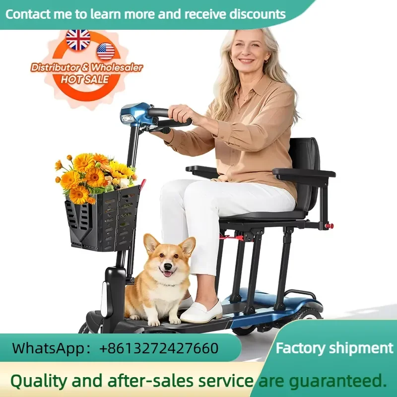 T550 Lightweight Mobility Scooter Seller Dual Power Mobility Scooter for Extended Independence 14kg 125kg Load 45km Range
T550 Lightweight Mobility Scooter Seller Dual Power Mobility Scooter for Extended Independence 14kg 125kg Load 45km Range