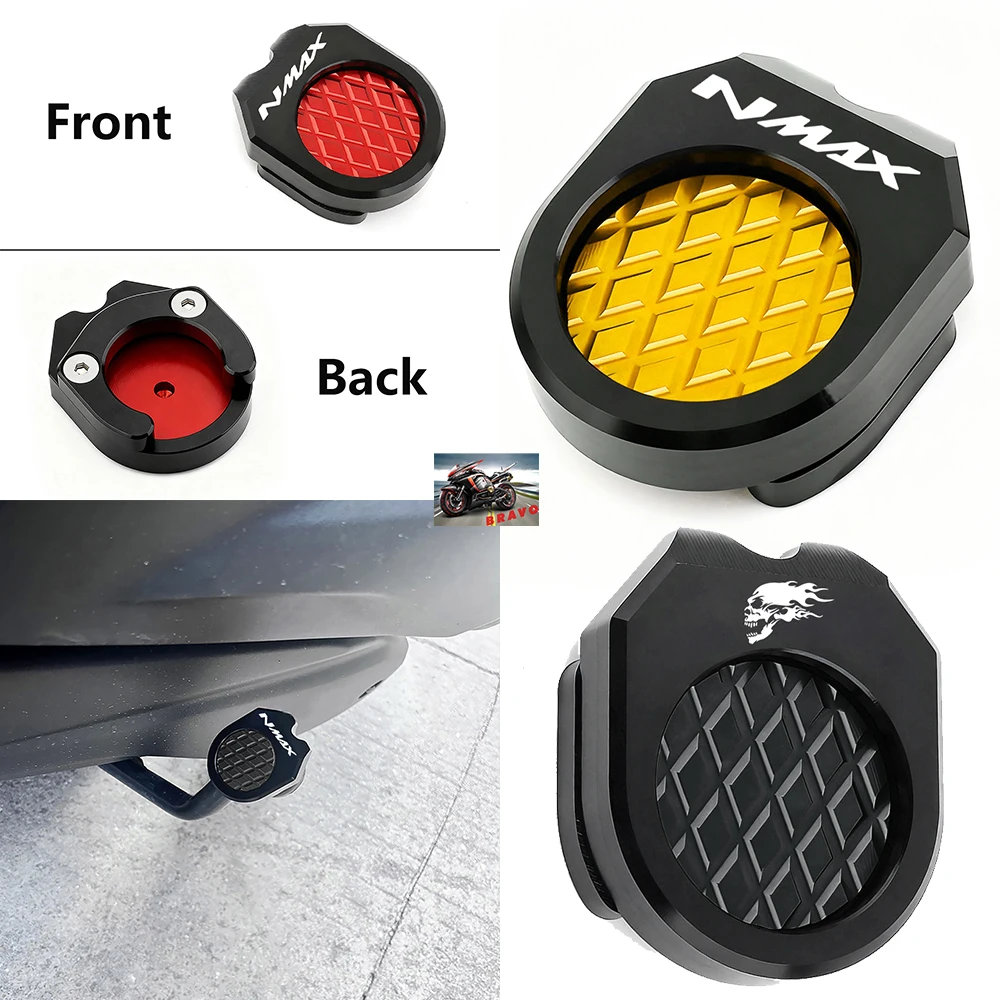 Centre Mount Foot Stand Center stand Extension Enlarger Pad 5 Colors For YAMAHA N-MAX NMAX 125 155 NMXA155 NMAX125 Motorcycle
Centre Mount Foot Stand Center stand Extension Enlarger Pad 5 Colors For YAMAHA N-MAX NMAX 125 155 NMXA155 NMAX125 Motorcycle