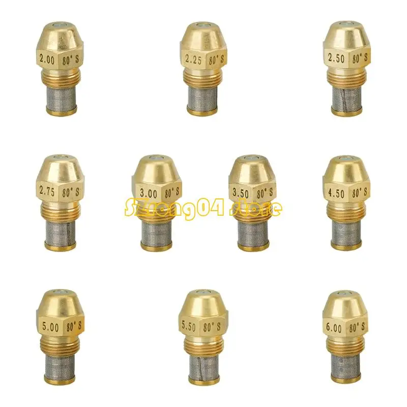 H4GD Industrial Grade 80 Degree Copper Burners Nozzle Includes Stainless Steel Filter Screen
H4GD Industrial Grade 80 Degree Copper Burners Nozzle Includes Stainless Steel Filter Screen