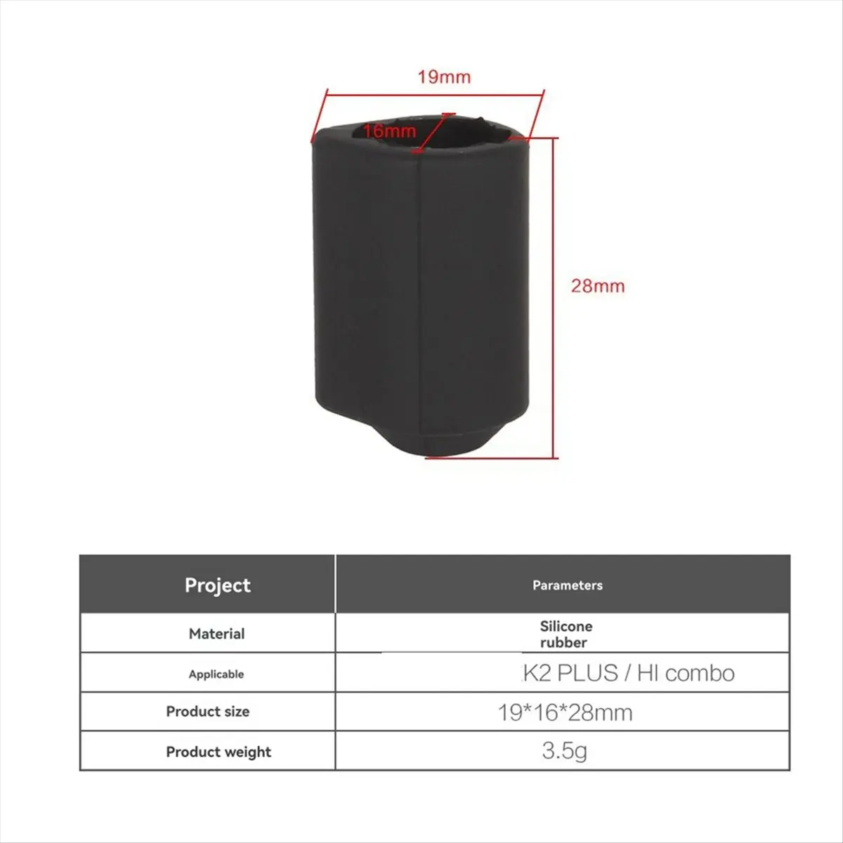(A75T) Silicone Socks for Creality K2 Plus Hotend Protection Sleeve for Hi Combo 3D Printer Heat Retention Dust Prevention 3Pcs
(A75T) Silicone Socks for Creality K2 Plus Hotend Protection Sleeve for Hi Combo 3D Printer Heat Retention Dust Prevention 3Pcs
