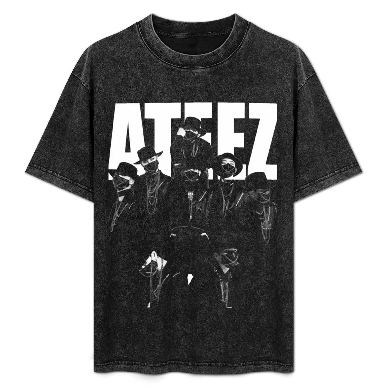 ATEEZ T-Shirt Art Pattern Printed Casual Top
ATEEZ T-Shirt Art Pattern Printed Casual Top