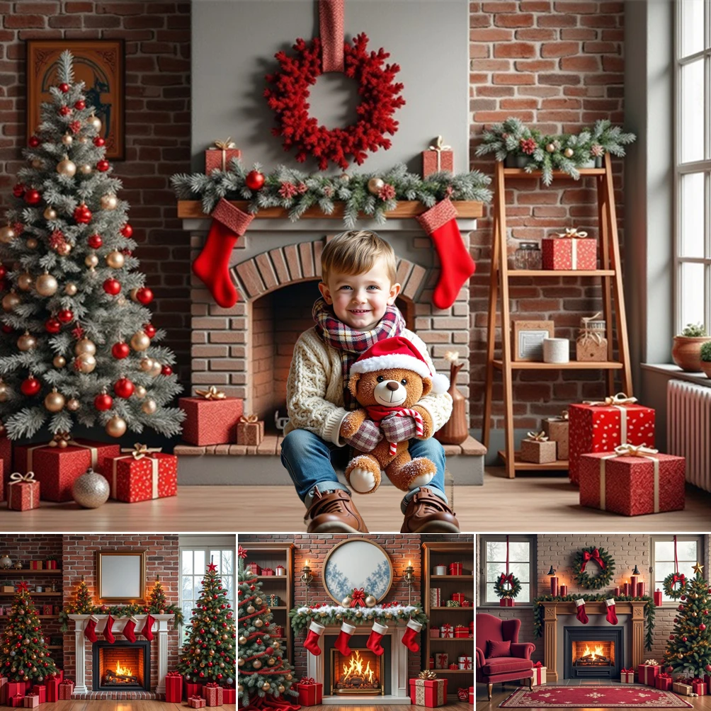 MOON.QG Christmas Trees Background Photography Fireplace Red Sock Gifts Backdrop Photoshoot Party Supplies Studio Poster Decor
MOON.QG Christmas Trees Background Photography Fireplace Red Sock Gifts Backdrop Photoshoot Party Supplies Studio Poster Decor
