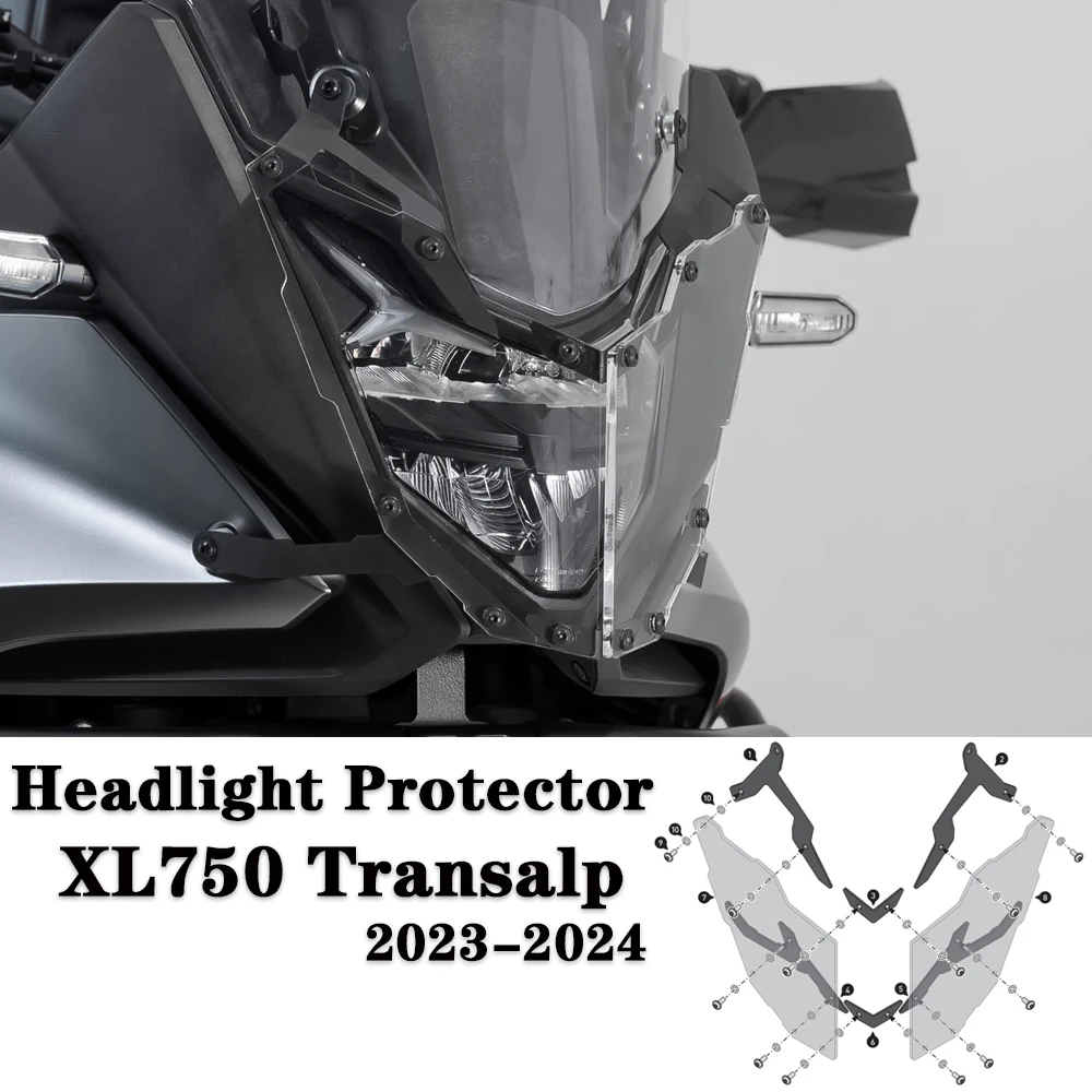 For Honda XL750 Transalp XL 750Transalp 2023- Motorcycle Headlamp Headlamp Protection Cover Acrylic Plate Headlamp Protection
For Honda XL750 Transalp XL 750Transalp 2023- Motorcycle Headlamp Headlamp Protection Cover Acrylic Plate Headlamp Protection