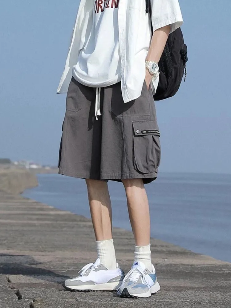 Японские рабочие шорты-брюки для мужчин: летние, модные, винтажные, свободные, прямого кроя, повседневные, средней длины, до колена
Японские рабочие шорты-брюки для мужчин: летние, модные, винтажные, свободные, прямого кроя, повседневные, средней длины, до колена