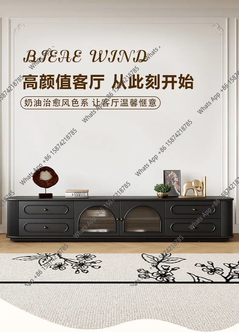 Vv French Retro Solid Wood TV Cabinet Coffee Table Living Room Home Floor High-end Black Paint Floor X
Vv French Retro Solid Wood TV Cabinet Coffee Table Living Room Home Floor High-end Black Paint Floor X