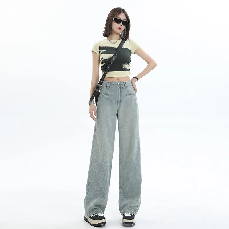 Loose Jeans Casual Y2K Womens Pants High Waist Relaxed Denim Trousers for Women Street Style Comfort Fit
Loose Jeans Casual Y2K Womens Pants High Waist Relaxed Denim Trousers for Women Street Style Comfort Fit