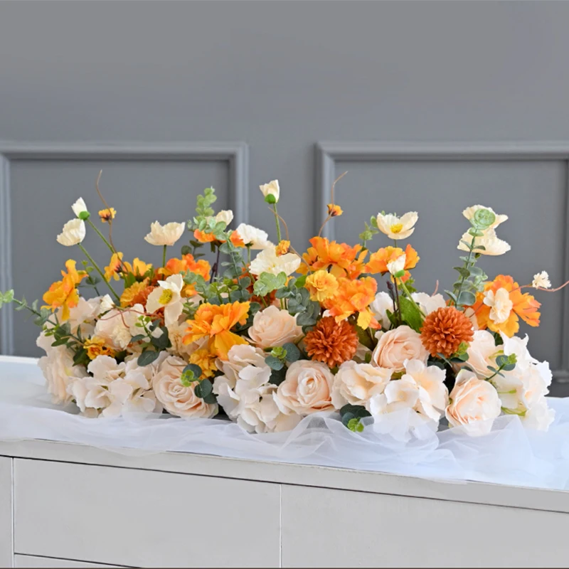 !@GNW Romantic Artificial Silk Flower Runner for Parties and Weddings Desktop Decoration Centerpieces and Table Decorations
!@GNW Romantic Artificial Silk Flower Runner for Parties and Weddings Desktop Decoration Centerpieces and Table Decorations