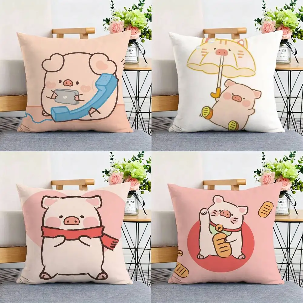 Cartoon LuLu Pig Double-sided print Pillow Case Pattern Printed Pillowcase For Living Room Sofa Cushion Cover
Cartoon LuLu Pig Double-sided print Pillow Case Pattern Printed Pillowcase For Living Room Sofa Cushion Cover