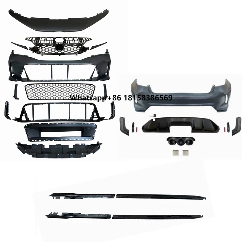 Auto Exterior Part Type-R for Civic 11th 2021 2022 2023 Upgrade Type R Style Body Kit Front Rear Bumper Assembly Grille
Auto Exterior Part Type-R for Civic 11th 2021 2022 2023 Upgrade Type R Style Body Kit Front Rear Bumper Assembly Grille