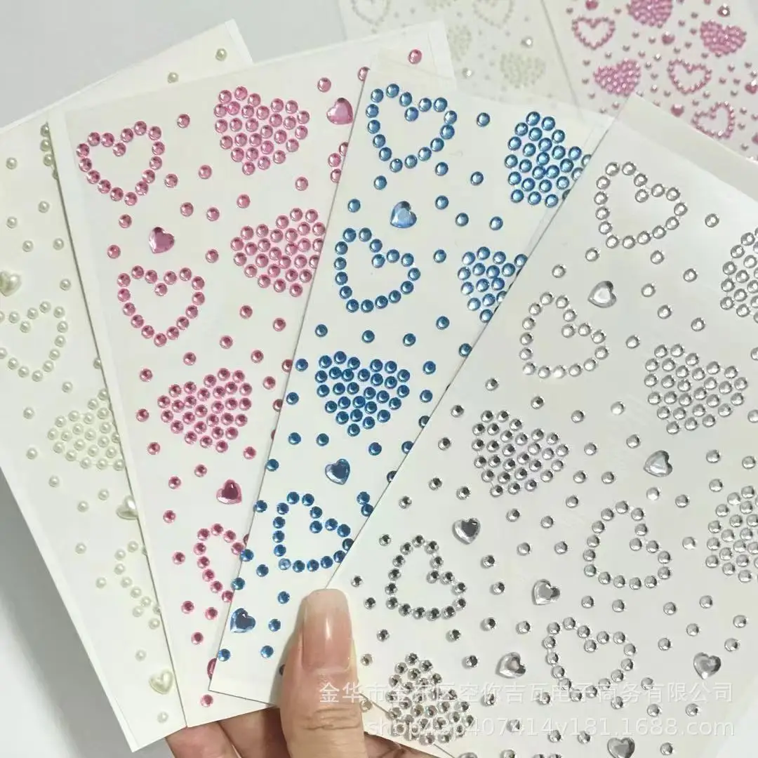 Self Adhesive Hollow Heart Rhinestone Stickers Sparkle Face Gems for DIY Card Decoration Packaging Concert Support Makeup
Self Adhesive Hollow Heart Rhinestone Stickers Sparkle Face Gems for DIY Card Decoration Packaging Concert Support Makeup