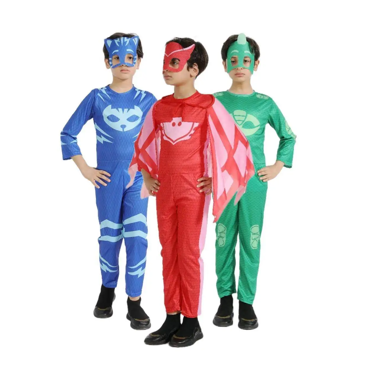 Children's Halloween Masked Pajamas Little Hero Costume Sleepwear Ideal for Parties And Cosplay Events in Fall Season
Children's Halloween Masked Pajamas Little Hero Costume Sleepwear Ideal for Parties And Cosplay Events in Fall Season
