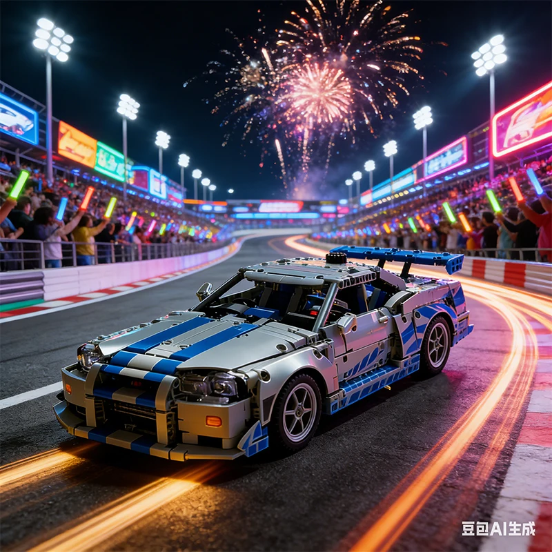 Mechanical Set 42210 'God of War' GT-R34 Sports Car Model Set, Birthday Gift, Christmas Gift, Educational toys
Mechanical Set 42210 'God of War' GT-R34 Sports Car Model Set, Birthday Gift, Christmas Gift, Educational toys