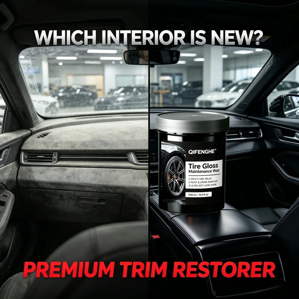 QIFENGHE 500ml Multi-Use Tire Maintenance Wax - Removes Rust & Grime for Wet-Look Shine Tire Care Product
QIFENGHE 500ml Multi-Use Tire Maintenance Wax - Removes Rust & Grime for Wet-Look Shine Tire Care Product