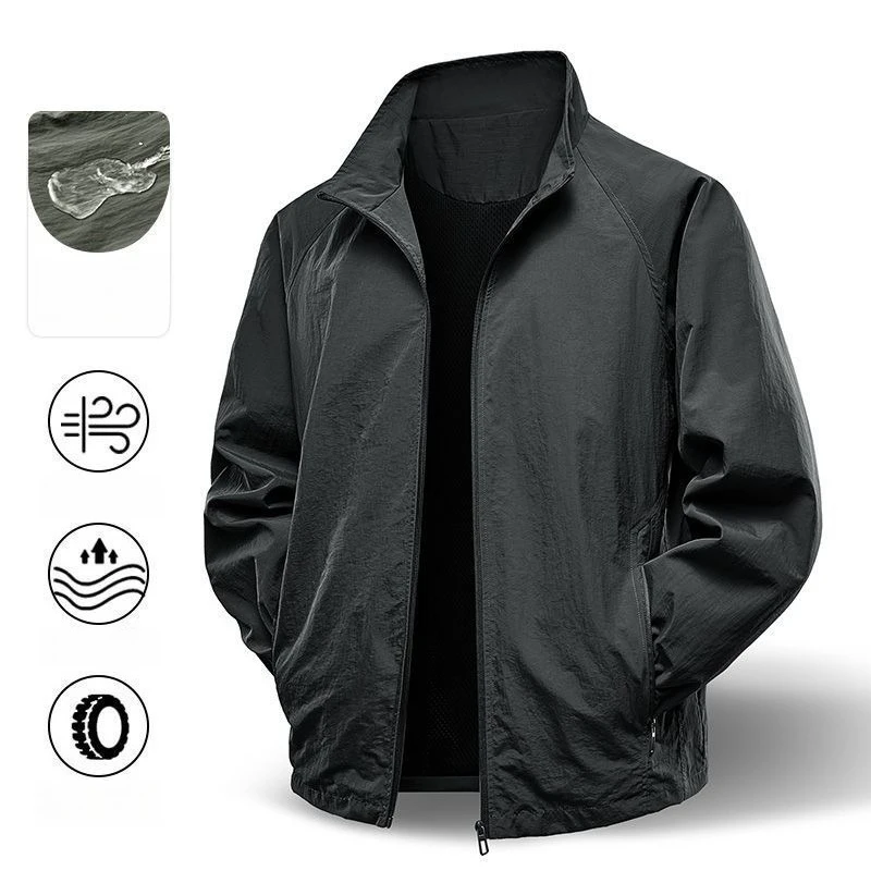 Весенняя солнцезащитная куртка, мужская уличная лоскутная легкая ветровка на молнии, пальто с защитой от ультрафиолета для пеших прогулок, треккинга, рыбалки
Весенняя солнцезащитная куртка, мужская уличная лоскутная легкая ветровка на молнии, пальто с защитой от ультрафиолета для пеших прогулок, треккинга, рыбалки