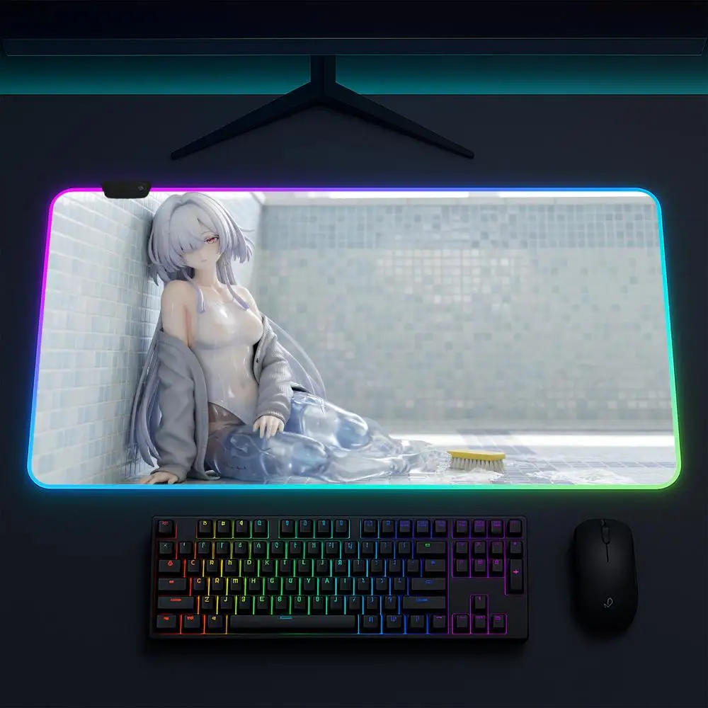Коврик для мыши Mornye: игровой, аниме, с LED-подсветкой, резиновый, XXL, RGB, для рабочего стола
Коврик для мыши Mornye: игровой, аниме, с LED-подсветкой, резиновый, XXL, RGB, для рабочего стола