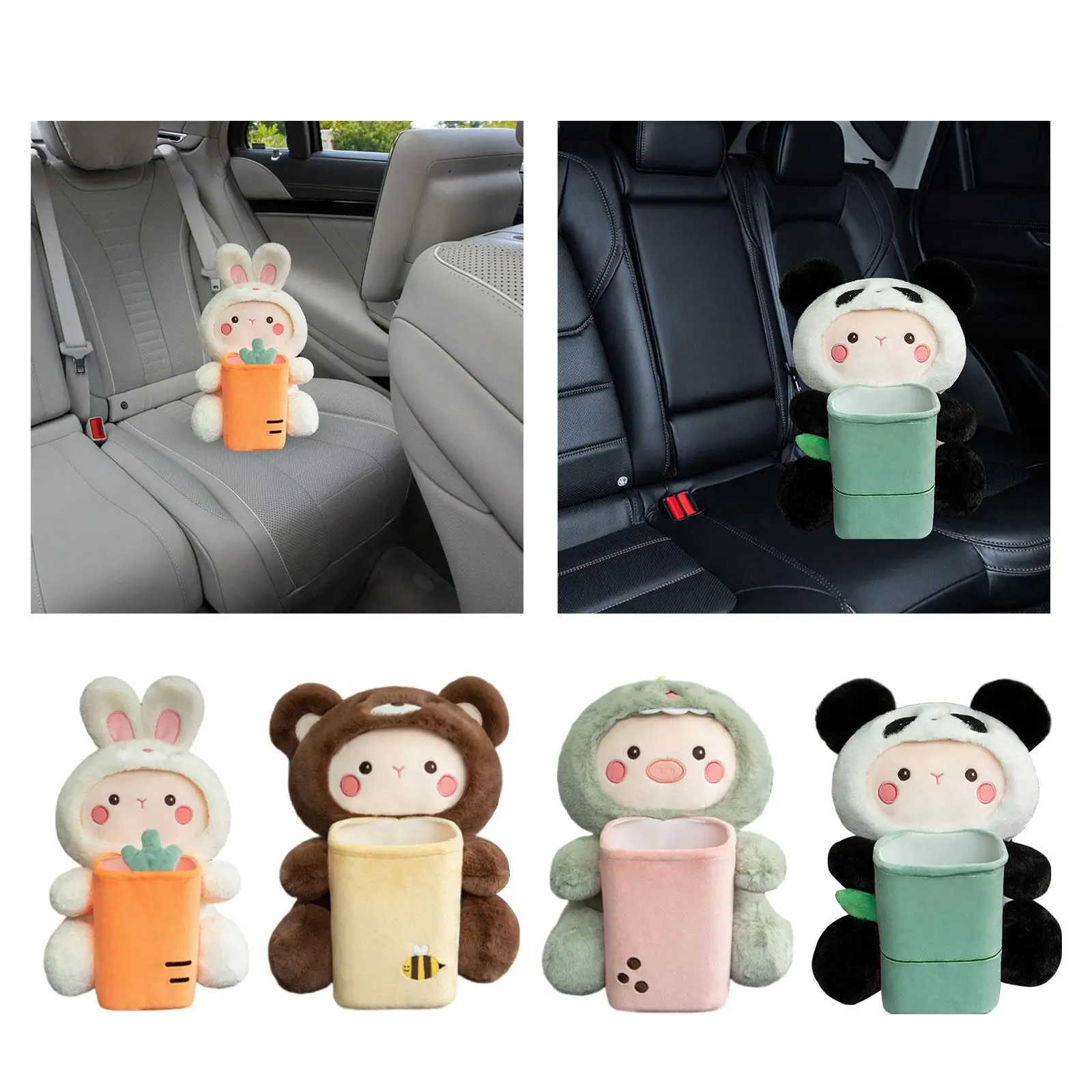 Soft Plush Car Tissue Box Trash Bin Multifunctional Car Accessories Cute Plush Toy Car Armrest Storage Box Paper Holder
Soft Plush Car Tissue Box Trash Bin Multifunctional Car Accessories Cute Plush Toy Car Armrest Storage Box Paper Holder