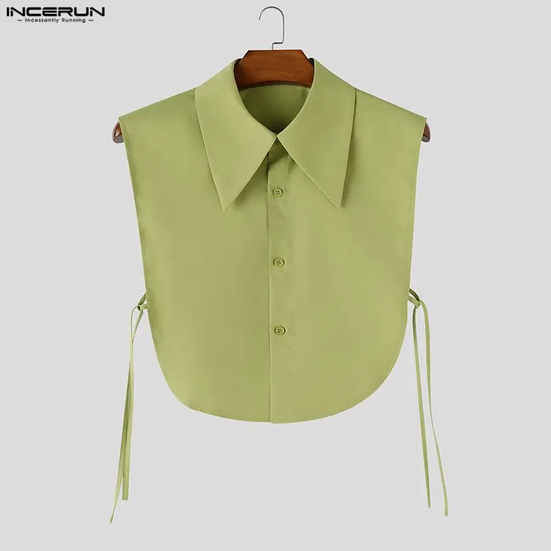 INCERUN Men's Shirt Solid Color Lapel Sleeveless Hollow Out Men Clothes Lace Up 2026 Fashion Irregular Shirts Crop Tops For Man
INCERUN Men's Shirt Solid Color Lapel Sleeveless Hollow Out Men Clothes Lace Up 2026 Fashion Irregular Shirts Crop Tops For Man
