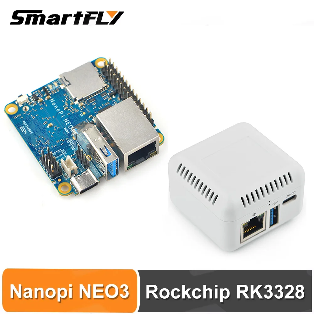 Nanopi NEO3 Development Board RK3328 Single Board Computer Gigabit Ethernet port 1GB/2GB DDR4 RAM OpenWrt/Ubuntu Nanopi NEO2
Nanopi NEO3 Development Board RK3328 Single Board Computer Gigabit Ethernet port 1GB/2GB DDR4 RAM OpenWrt/Ubuntu Nanopi NEO2
