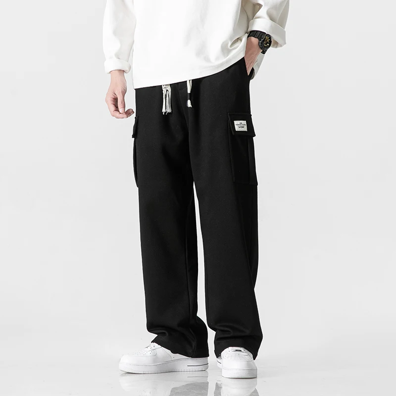 Men's Spring and Autumn versatile wide-leg pants sport pants men's straight-leg pants comfortable pants large-sized casual pants
Men's Spring and Autumn versatile wide-leg pants sport pants men's straight-leg pants comfortable pants large-sized casual pants