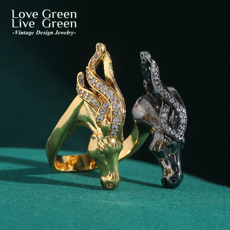 Vintage Dragon Ring Jewelry For Woman Black Gold Color Open Adjustable Luxury Quality Dubai Punk Accessories Trends 2025 New
Vintage Dragon Ring Jewelry For Woman Black Gold Color Open Adjustable Luxury Quality Dubai Punk Accessories Trends 2025 New