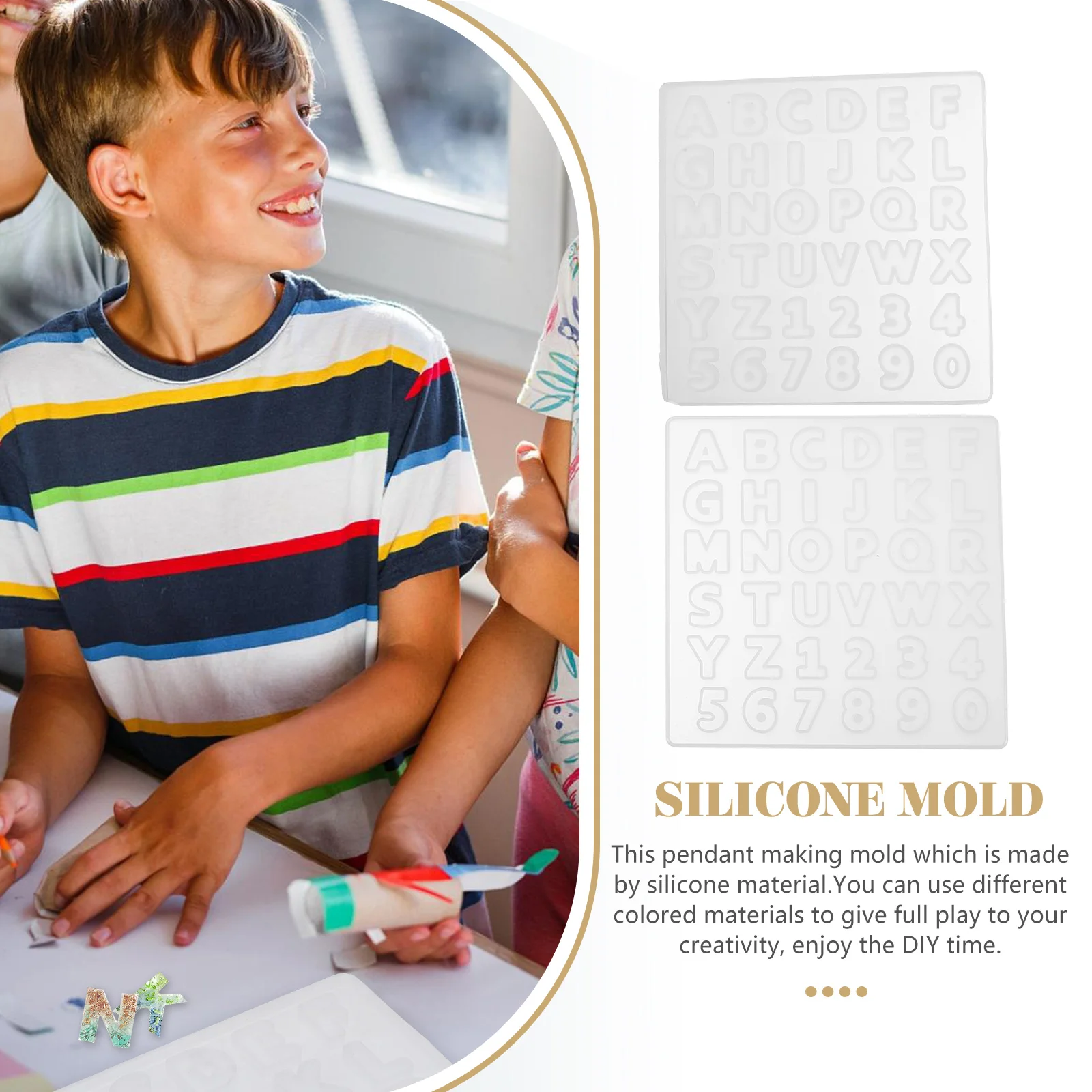 2 шт., цифровая силиконовая форма с буквами, кулон с цифрами алфавита, изготовление торта, инструмент для рукоделия, ювелирные изделия, подвески, аксессуары ручной работы, смола
2 шт., цифровая силиконовая форма с буквами, кулон с цифрами алфавита, изготовление торта, инструмент для рукоделия, ювелирные изделия, подвески, аксессуары ручной работы, смола