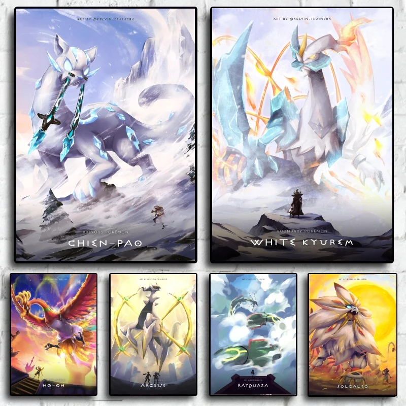 Pokemon Character Art Decorative Paintings Chien - Pao White Kyurem High Quality Canvas Full of Colors for Unique Home Style
Pokemon Character Art Decorative Paintings Chien - Pao White Kyurem High Quality Canvas Full of Colors for Unique Home Style