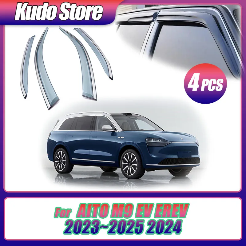 4 шт. автомобильный козырек для окон для AITO M9 EV EREV 2023 ~ 2025 2024, дверной дефлектор, защита от дыма, навесы, аксессуары для бровей от солнца и дождя.
4 шт. автомобильный козырек для окон для AITO M9 EV EREV 2023 ~ 2025 2024, дверной дефлектор, защита от дыма, навесы, аксессуары для бровей от солнца и дождя.