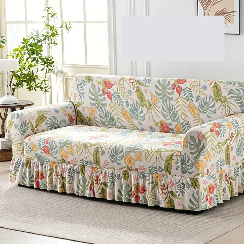 Nordic Printed Sofa Cover with Skirt Soft High Elastic Corner Couch Covers Dust-Proof Anti-Slip Protection Armchair Protector
Nordic Printed Sofa Cover with Skirt Soft High Elastic Corner Couch Covers Dust-Proof Anti-Slip Protection Armchair Protector