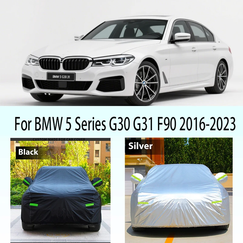 For BMW 5 Series G30 G31 F90 Full Car Cover Outdoor Auto Sun Shade Anti-UV Snow Rain Protection Waterproof Cover Dustproof
For BMW 5 Series G30 G31 F90 Full Car Cover Outdoor Auto Sun Shade Anti-UV Snow Rain Protection Waterproof Cover Dustproof