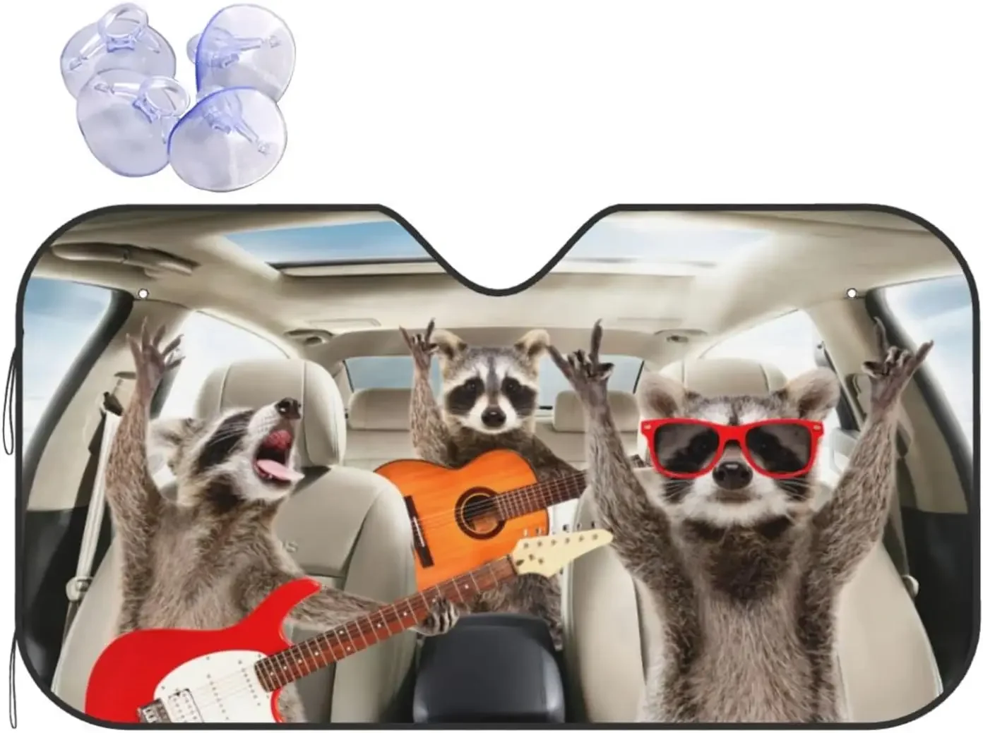 Автомобильный солнцезащитный козырек Raccoon для лобового стекла автомобиля солнцезащитный козырек от солнца защищает от ультрафиолетовых лучей сохраняет ваш автомобиль прохладным
Автомобильный солнцезащитный козырек Raccoon для лобового стекла автомобиля солнцезащитный козырек от солнца защищает от ультрафиолетовых лучей сохраняет ваш автомобиль прохладным