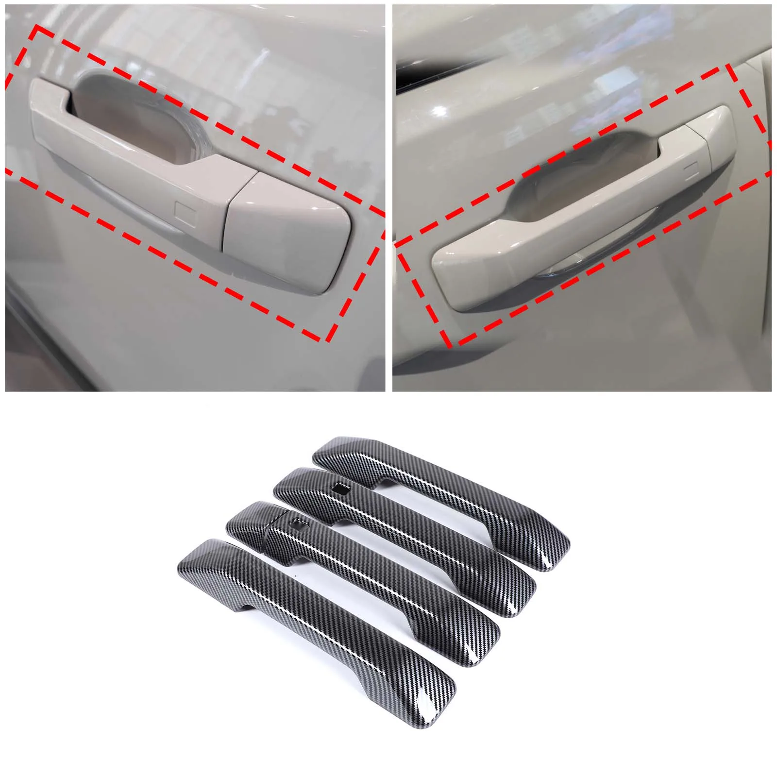 Car Door Handle Frame Trim Stickers Exterior Door Handle Protector Cover Car Accessories For Hyundai Santa Fe MX5 2023 2024
Car Door Handle Frame Trim Stickers Exterior Door Handle Protector Cover Car Accessories For Hyundai Santa Fe MX5 2023 2024