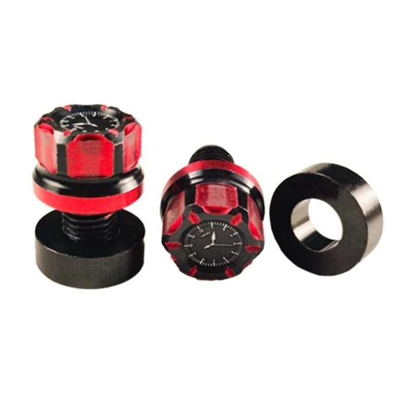 2Pcs Motorcycle Hole Plugs Aluminum Rear View Screws for Most Motorbike Scooter Rustproof Screws
2Pcs Motorcycle Hole Plugs Aluminum Rear View Screws for Most Motorbike Scooter Rustproof Screws