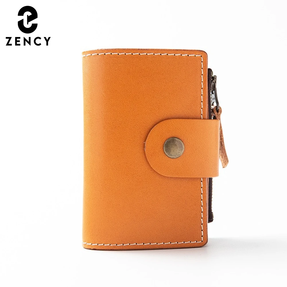Zency Retro Cowhide Mini Short Wallet For Women Genuine Leather Daily High Quality Durable Leather Coin Pocket Purse Card Holder
Zency Retro Cowhide Mini Short Wallet For Women Genuine Leather Daily High Quality Durable Leather Coin Pocket Purse Card Holder