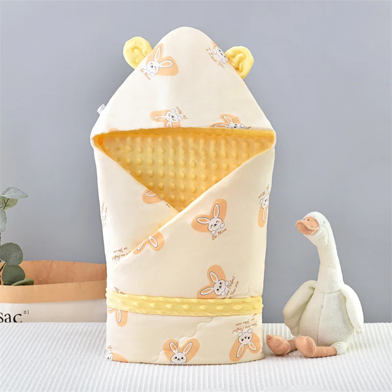 90*90cm New Bean Particle Velvet Cover Autumn Winter Cotton Style Cartoon Children's Blanket Newborn Anti Jumping Swaddle Bag
90*90cm New Bean Particle Velvet Cover Autumn Winter Cotton Style Cartoon Children's Blanket Newborn Anti Jumping Swaddle Bag