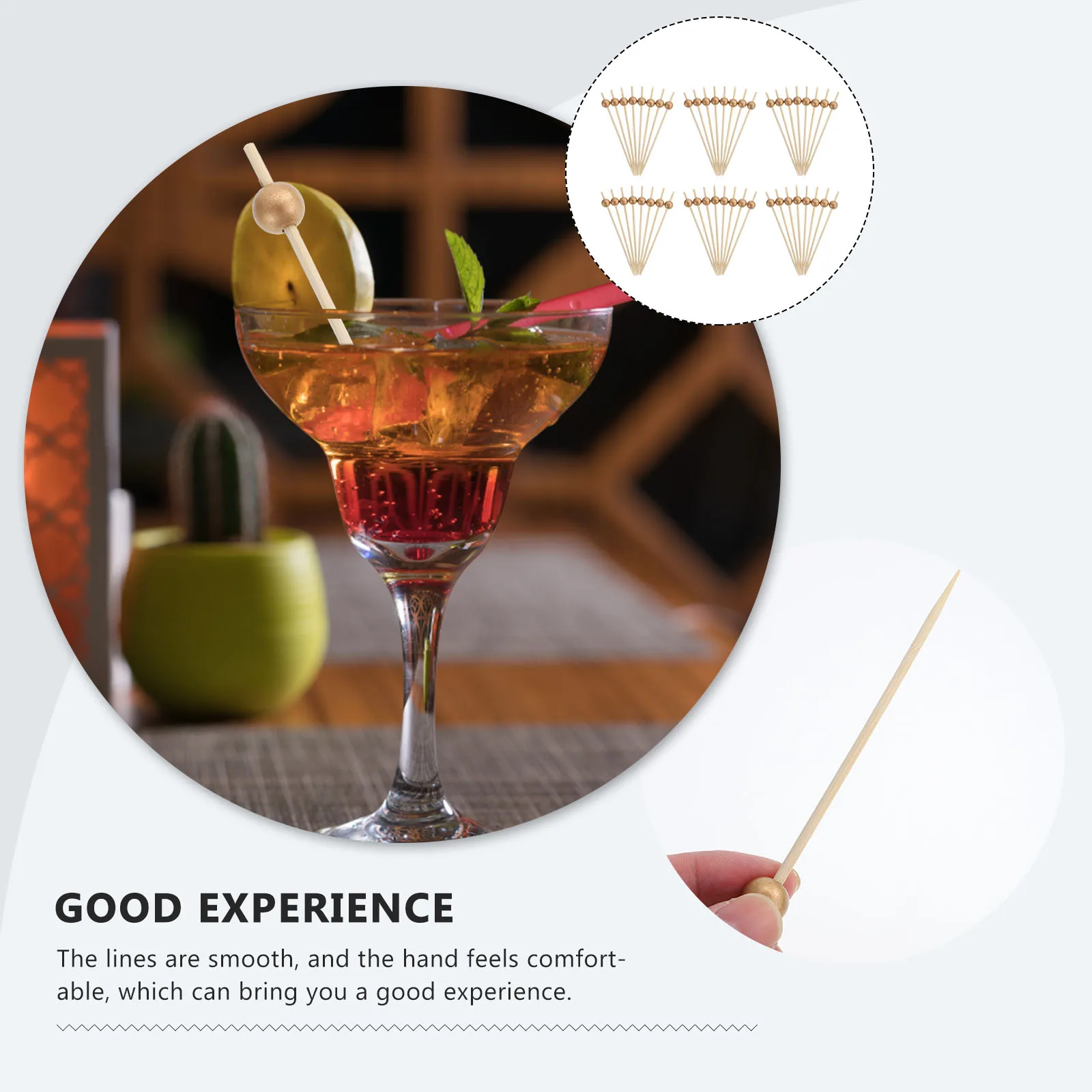 100pcs Wooden Cocktail Sticks Fruit Appetizer Picks Smooth Party Skewers For Drinks Banquet Restaurant Home Reusable Appetizers
100pcs Wooden Cocktail Sticks Fruit Appetizer Picks Smooth Party Skewers For Drinks Banquet Restaurant Home Reusable Appetizers