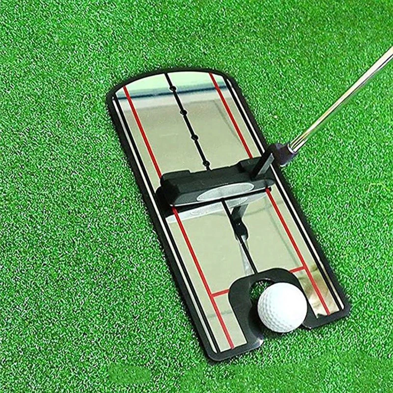 Golf Putting Alignment Mirror Eye Line Practice Golf Swing Training Aids Golf Practice Putter Mirror Golf Swing Trainer
Golf Putting Alignment Mirror Eye Line Practice Golf Swing Training Aids Golf Practice Putter Mirror Golf Swing Trainer