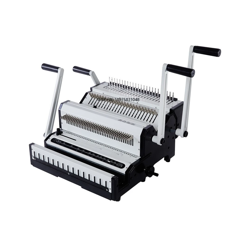 CW2500A 25 Sheets Easy Bind Multi-functional 2 in 1 Spiral Coil and Double Wire Binding Machine for Office
CW2500A 25 Sheets Easy Bind Multi-functional 2 in 1 Spiral Coil and Double Wire Binding Machine for Office