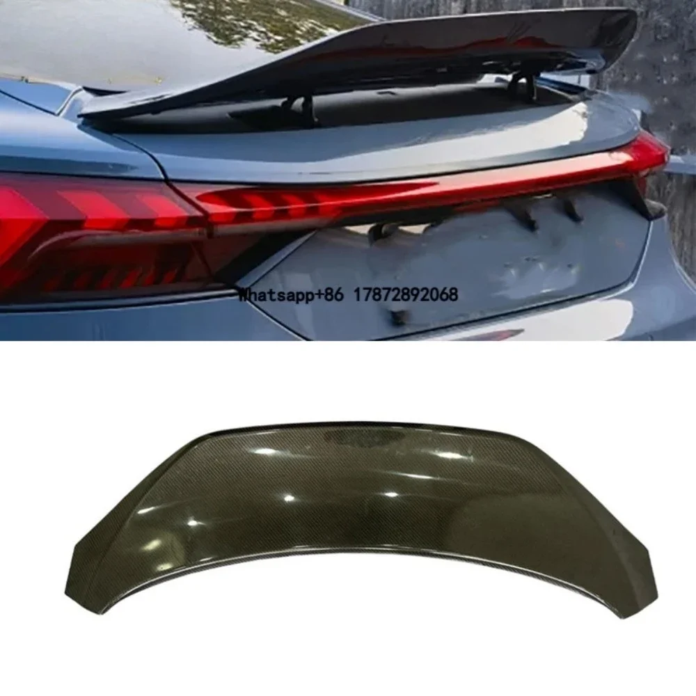 High Quality PU Design for E-TRON GT F-Style Dry Carbon Fiber Rear Bumper Rear Wing Tail Fin Body Kit
High Quality PU Design for E-TRON GT F-Style Dry Carbon Fiber Rear Bumper Rear Wing Tail Fin Body Kit