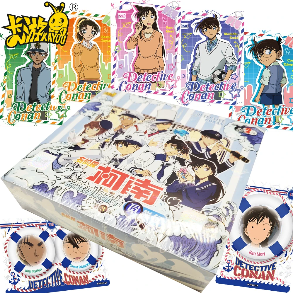 KAYOU Genuine Detective Conan Collection Cards Kudou Shinichi Anime Characters Plot Classic Scene Cards Unique Creative Gifts
KAYOU Genuine Detective Conan Collection Cards Kudou Shinichi Anime Characters Plot Classic Scene Cards Unique Creative Gifts
