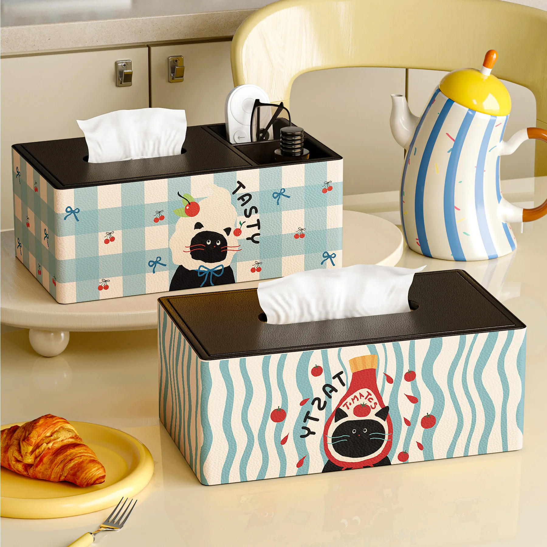 Home Use Cartoon Tissue Box Living Room Coffee Table Remote Control Storage Box Toilet Paper Box Rectangular Plastic Material
Home Use Cartoon Tissue Box Living Room Coffee Table Remote Control Storage Box Toilet Paper Box Rectangular Plastic Material