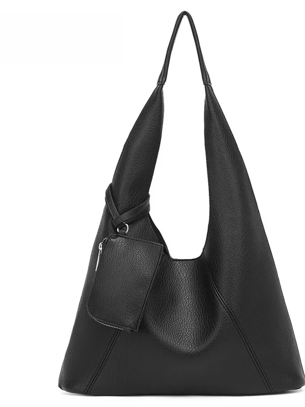 Большая вместительная женская сумка-тоут, сумка через плечо, мягкая сумка из искусственной кожи PU
Большая вместительная женская сумка-тоут, сумка через плечо, мягкая сумка из искусственной кожи PU