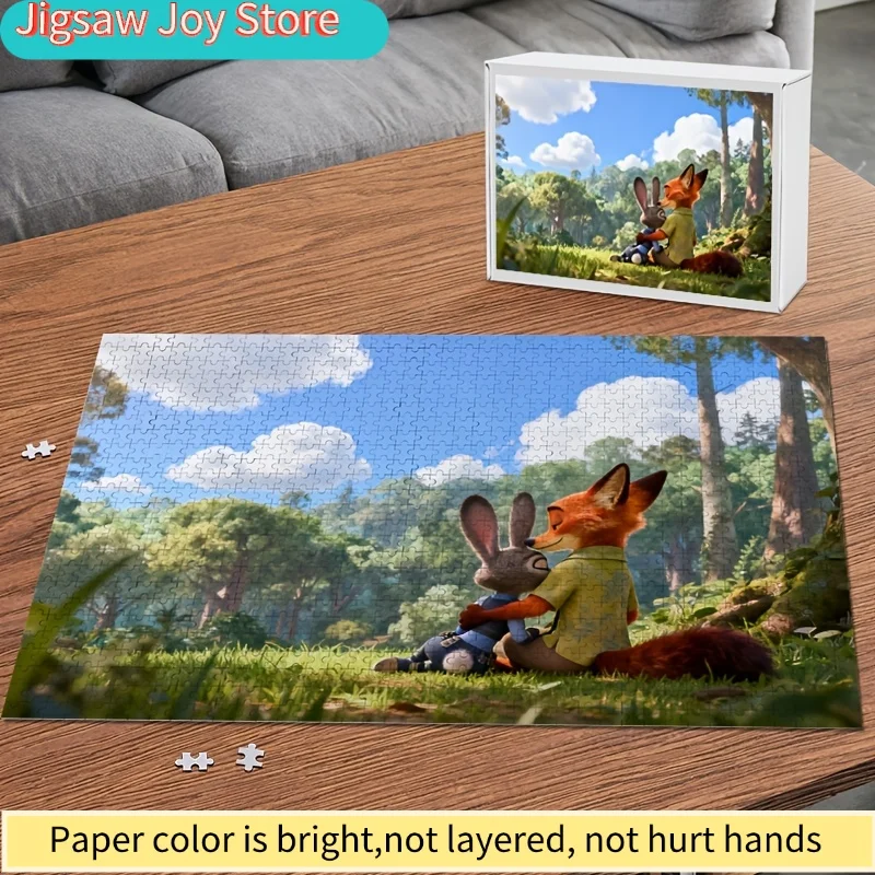 Пазл-постер 1000 деталей Disney «Зверополис»: Джуди Хоппс и Ник Вайлд | Идеально подходит для образовательных коллекций, развлекательных мероприятий.
Пазл-постер 1000 деталей Disney «Зверополис»: Джуди Хоппс и Ник Вайлд | Идеально подходит для образовательных коллекций, развлекательных мероприятий.